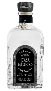 Bottle of Casa Mexico Cristalino Tequila