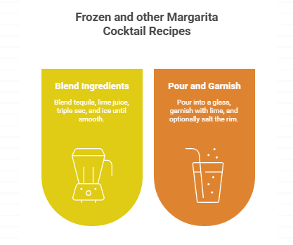 Tequila cocktail served in a glass with garnish